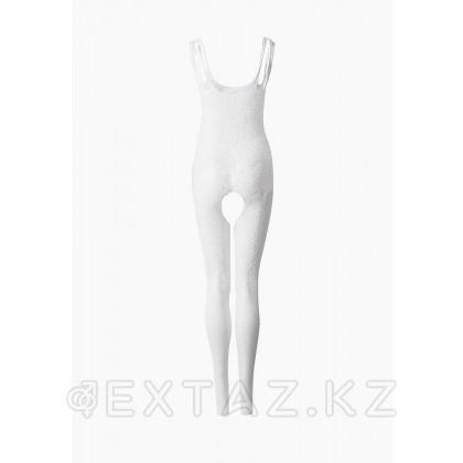 Боди-комбинезон белый с имитацией подвязок (Impulse) (S-L) от sex shop Extaz фото 6