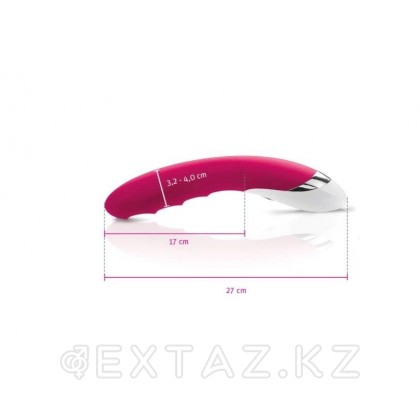 Вибратор Mystim Sassy Simon силиконовый, розовый, 27 см от sex shop Extaz фото 4