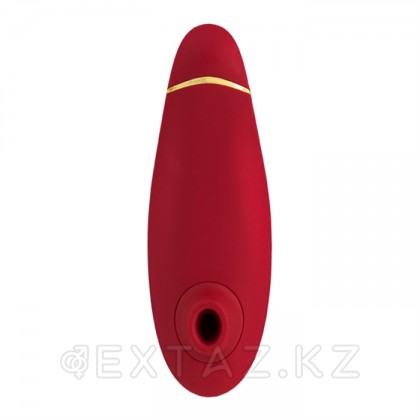 Бесконтактный клиторальный стимулятор Womanizer Premium красный/золотой от sex shop Extaz фото 6