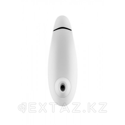 Бесконтактный клиторальный стимулятор Womanizer Premium белый/хром от sex shop Extaz фото 2