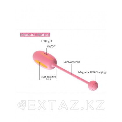 Тренажер Кегеля Magic Motion Kegel Coach розовый от sex shop Extaz фото 7