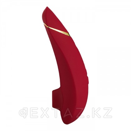 Бесконтактный клиторальный стимулятор Womanizer Premium красный/золотой от sex shop Extaz фото 8