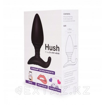 Анальная пробка со смарт-приложением Lovense Hush первого поколения (средняя 44,5*120мм) от sex shop Extaz фото 7