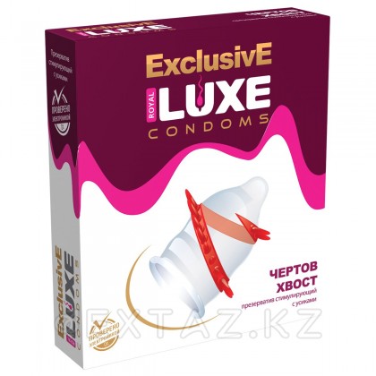Презерватив Luxe EXCLUSIVE Чертов хвост (спираль/усы) 1 шт. от sex shop Extaz