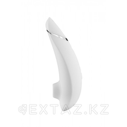 Бесконтактный клиторальный стимулятор Womanizer Premium белый/хром от sex shop Extaz фото 3