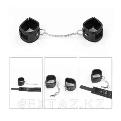 Fetish набор: кляп, наручники, пуховка от sex shop Extaz фото 4