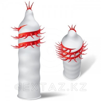 Презерватив Luxe EXCLUSIVE Чертов хвост (спираль/усы) 1 шт. от sex shop Extaz фото 2