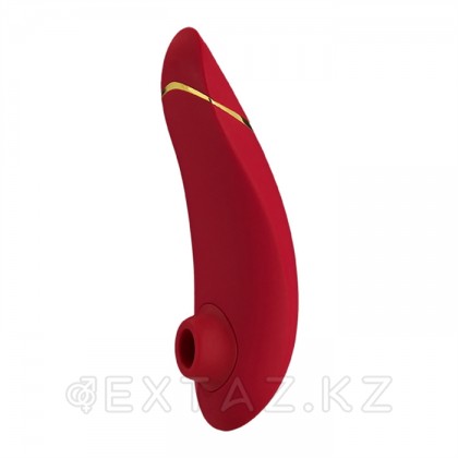 Бесконтактный клиторальный стимулятор Womanizer Premium красный/золотой от sex shop Extaz фото 7