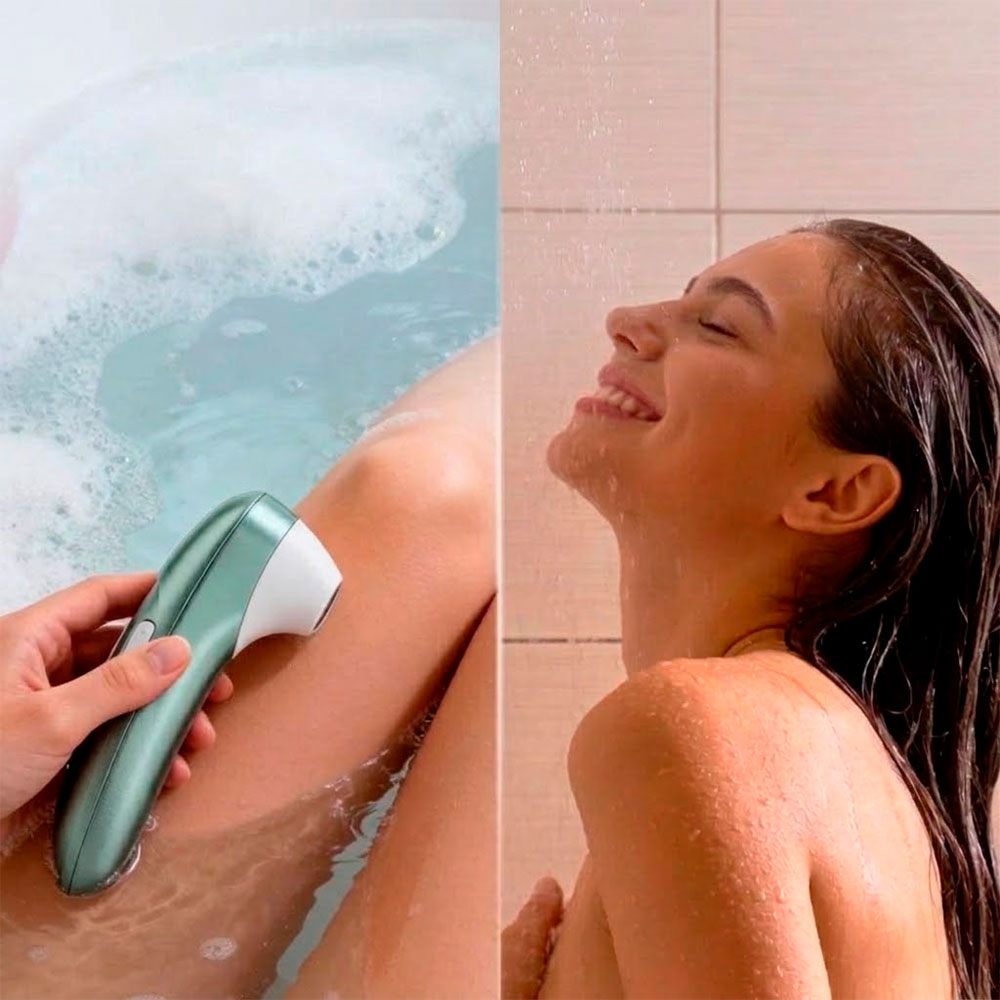 Womanizer Pro в ванной и расслабляющий душ