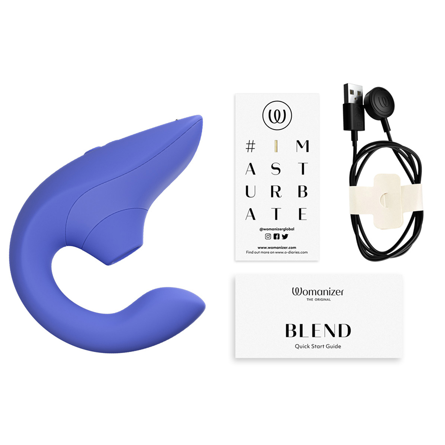 Комплектация Womanizer Blend голубой