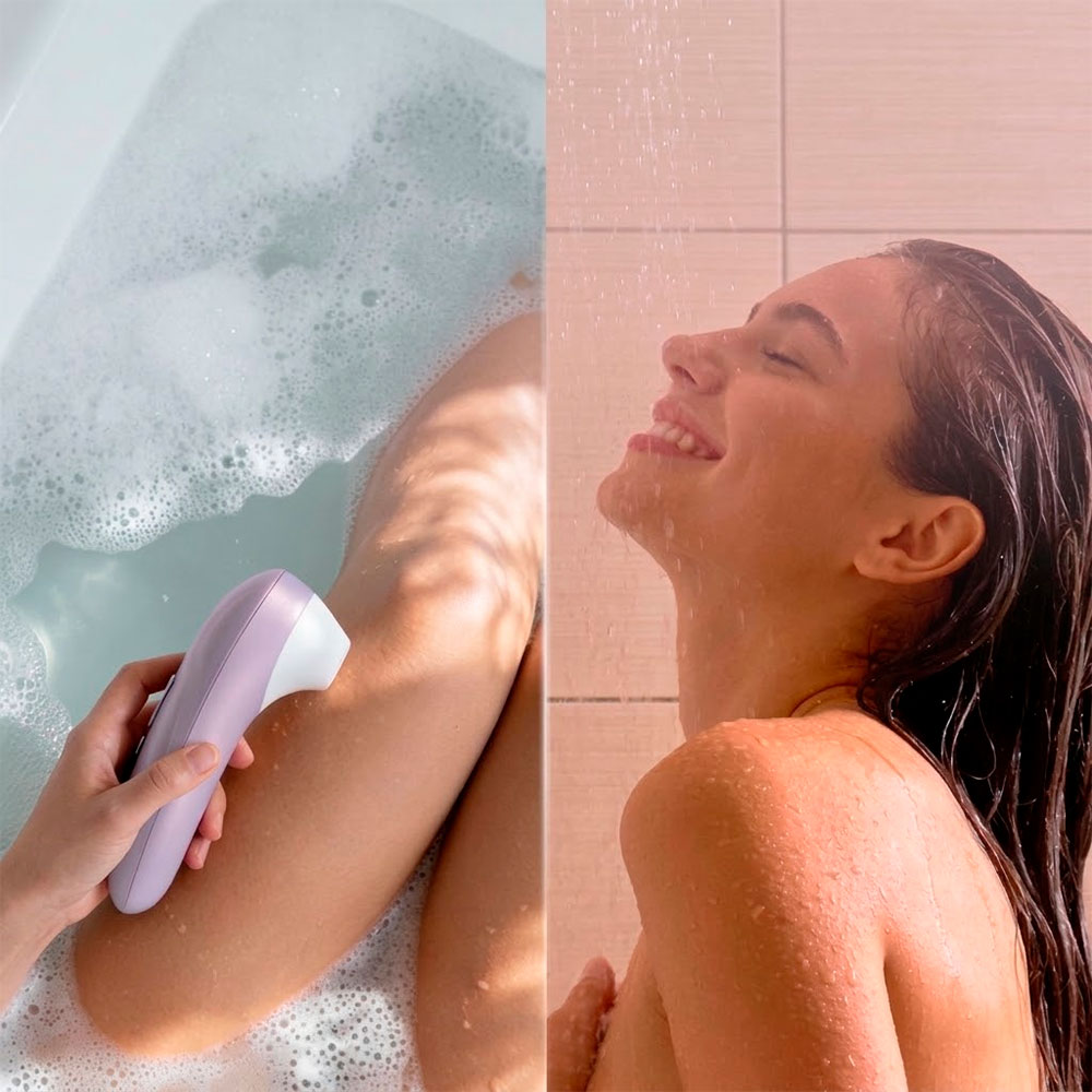 Womanizer Pro в ванной и расслабляющий душ
