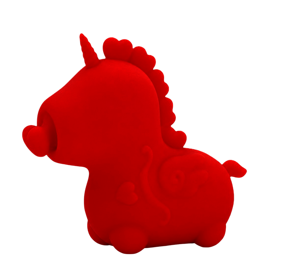 Қызғылт-маржан түсті Unihorn Cupid’s Beau