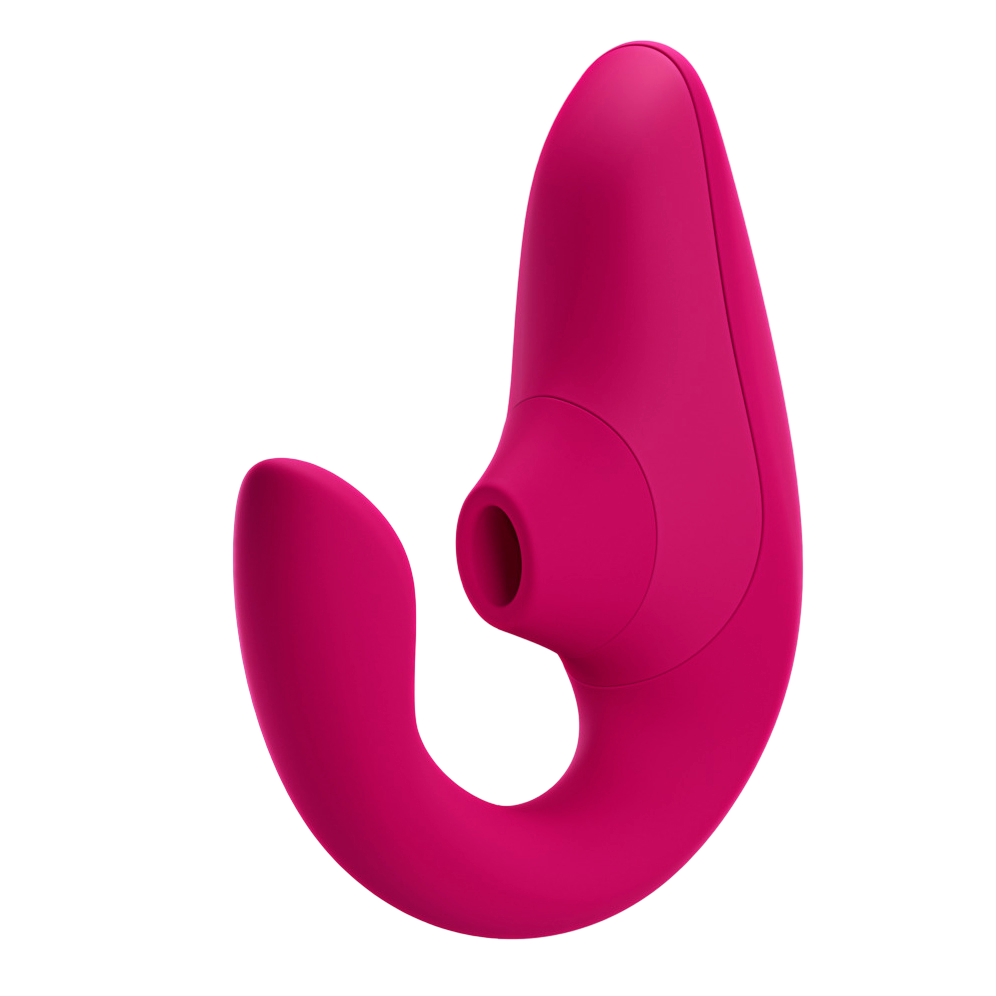 Бесконтактный клиторальный стимулятор Womanizer Blend, малиновый