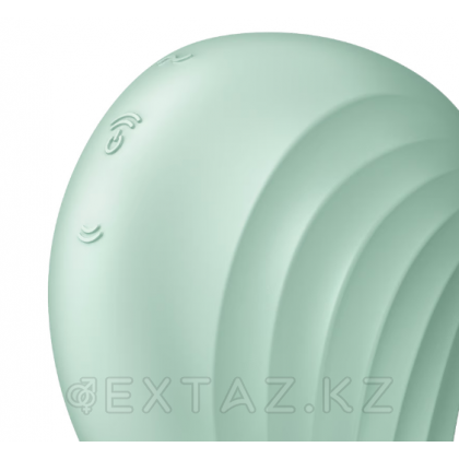 Вакуумный клиторальный стимулятор с вибрацией Pearl Diver Satisfyer ментоловый от sex shop Extaz фото 9