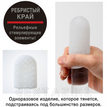 TENGA Pocket Мастурбатор Block Edge от sex shop Extaz фото 3