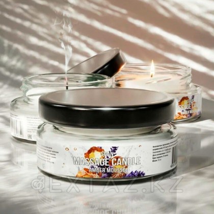 Натуральное массажное масло SGAN с кокосовым воском и эфирными маслами 