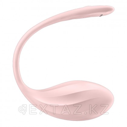 Виброяйцо Satisfyer Ribbed Petal (Connect App) розовый от sex shop Extaz