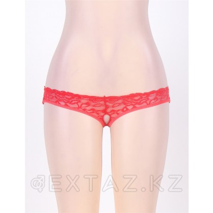 Стринги с доступом Red Bow (XL) от sex shop Extaz фото 3