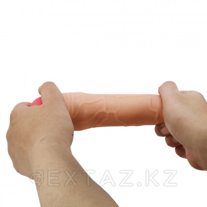Реалистичная насадка на пенис Chane (18 см) телесная от sex shop Extaz фото 2