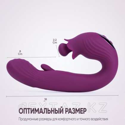 Вибратор Selove BellFlower фиолетовый от sex shop Extaz фото 8