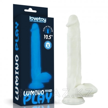 Фаллоимитатор Lumino Play светящийся в темноте (21*4 см) от sex shop Extaz фото 2