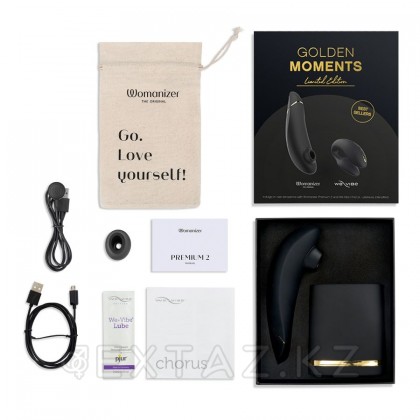 Набор We Vibe Golden Moments Collection с Womanizer premium и We-vibe Chorus Black от sex shop Extaz фото 7