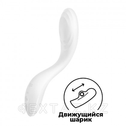 Вибратор с стимуляцией точки G Satisfyer Rrrolling Pleasure белый от sex shop Extaz фото 2