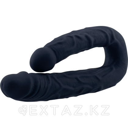 Двойной фаллоимитатор LEALSO black (20*3,2) от sex shop Extaz фото 5