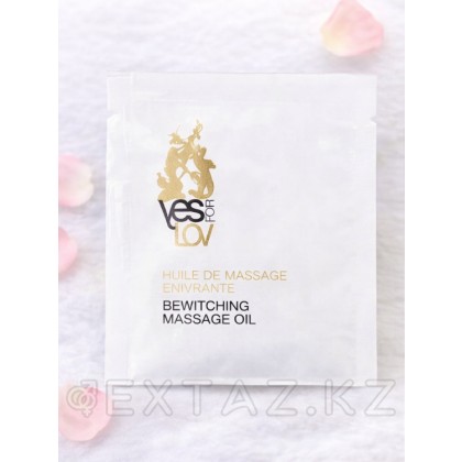 Массажное масло YESforLOV с чарующим ароматом (пробник) от sex shop Extaz фото 3