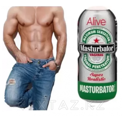 Мастурбатор Heineken (вагина) от Alive от sex shop Extaz фото 5