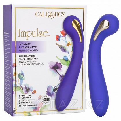 Вибромассажер для точки G с электростимуляцией CalExotics Impulse Intimate Estim Petite G Wand (19 × 3,75 см) от sex shop Extaz фото 10