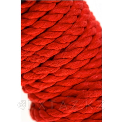 Хлопковая веревка для шибари, на катушке, красная, 10 м - extaz.kz фото 4 Хлопковая веревка для шибари, на катушке, красная, 10 м от sex shop Extaz фото 4