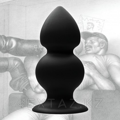 Анальная пробка с двумя шариками, 14 см - Tom of Finland от sex shop Extaz фото 3