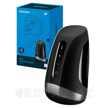 Мастурбатор с функцией подогрева Satisfyer Men Heat Vibration от sex shop Extaz фото 8