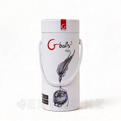 Gvibe Gballs 3 App Petal Rose - умный тренажёр Кегеля, 8х3 см от sex shop Extaz фото 2