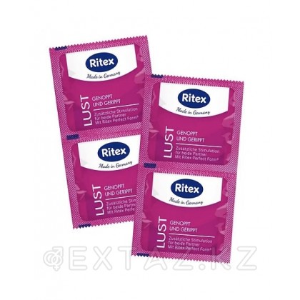 Презервативы Ritex LUST №8 рифленые с пупырышками 19 см. от sex shop Extaz фото 2