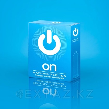 Презервативы ON № 3 Natural feeling - классические (ширина 54 мм) от sex shop Extaz фото 2