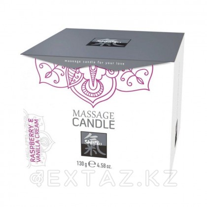 Массажные свечка с ароматом Малина & Ванильный крем от Shiatsu 130 гр. от sex shop Extaz фото 5