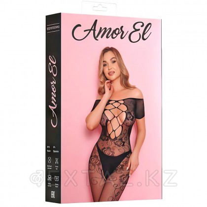 Боди-комбинезон с доступом Amor El Cristina, ажурное кружево, S-L от sex shop Extaz фото 5