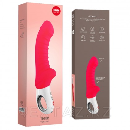 Вибратор точки G TIGER от Fun Factory (ярко-розовый) от sex shop Extaz фото 4