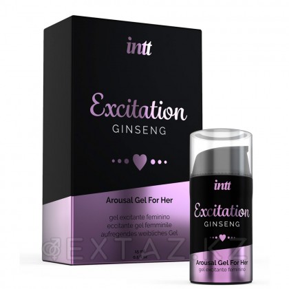Intt Excitation - возбуждающий гель с женьшенем для женщин, 15 мл от sex shop Extaz фото 10