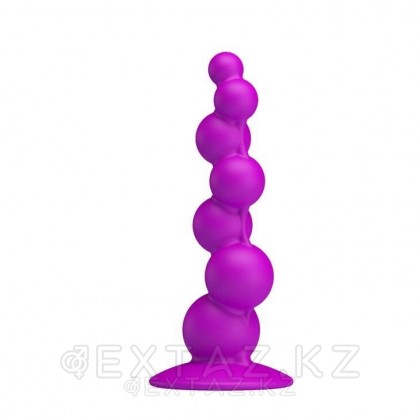 Анальная пробка на присоске с шариками от sex shop Extaz