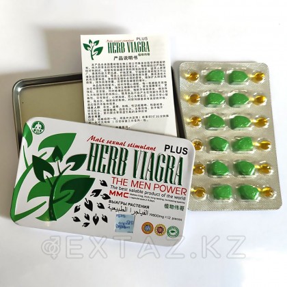 Возбуждающее средство для потенции Herb Viagra Plus, 12 шт. от sex shop Extaz фото 4