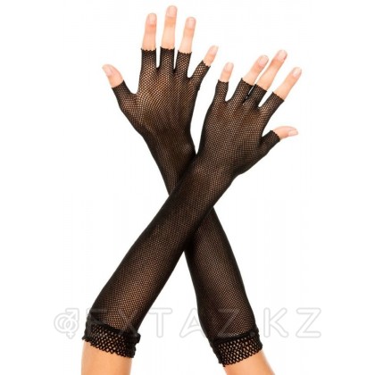 Черные перчатки в сетку от sex shop Extaz