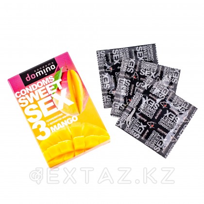 Презервативы для орального секса Sweetsex манго №3 от sex shop Extaz фото 4