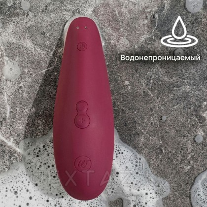 Стимулятор клиторальный Womanizer Classic-2, бесконтактный, бордовый от sex shop Extaz фото 6