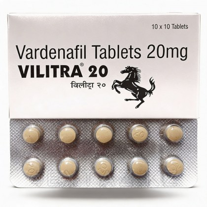 Препарат для усиления потенции и продления полового акта Vilitra 20 mg (10 шт.) от sex shop Extaz