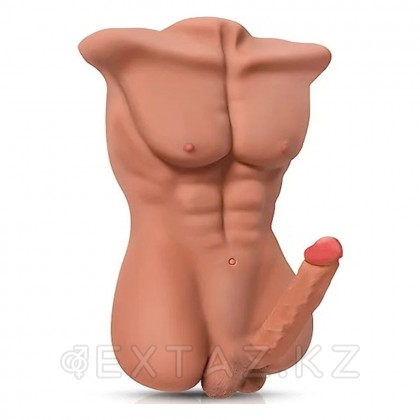 Спортивное мужское тело с фаллоимитатором (8,5 кг.) от sex shop Extaz