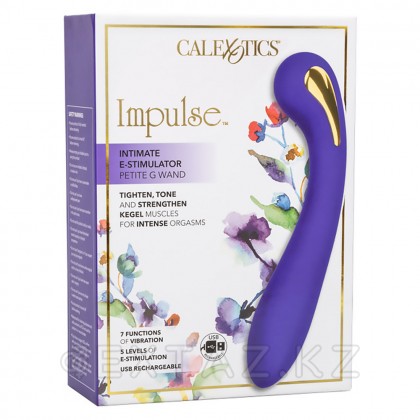 Вибромассажер для точки G с электростимуляцией CalExotics Impulse Intimate Estim Petite G Wand (19 × 3,75 см) от sex shop Extaz фото 8
