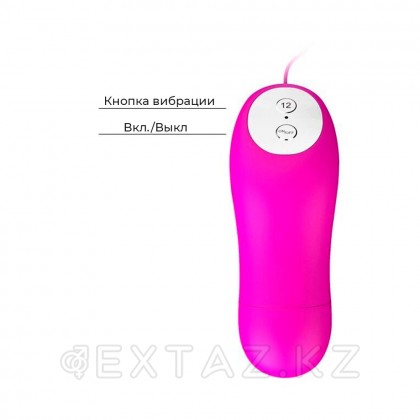 Виброяйцо с вибрацией и пультом ДУ Shell от sex shop Extaz фото 4